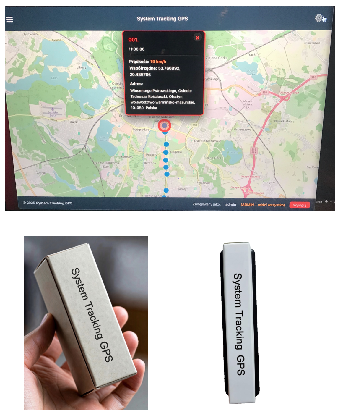 GPS tracking system photos